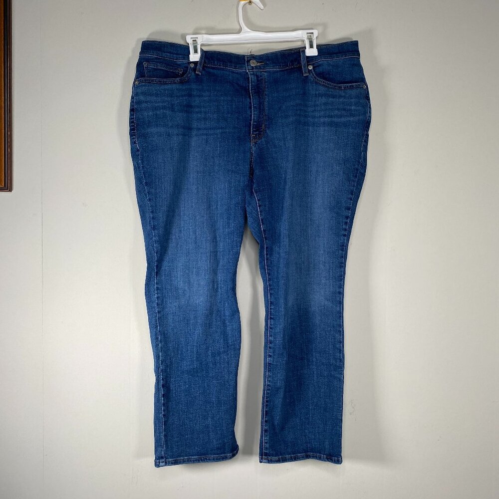 Levi's Classic Straight Denim Jeans Women's 24W S Blue Casual Pants